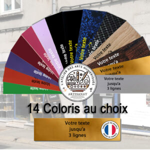 Plaquette nom boite aux lettre Jusqu'a 3 lignes